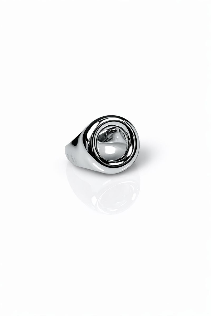 Aura Mirror Ring — Silver