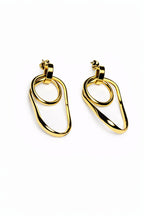 Linked Oval Earrings