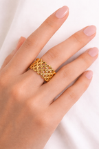 The Lucia Weave Ring