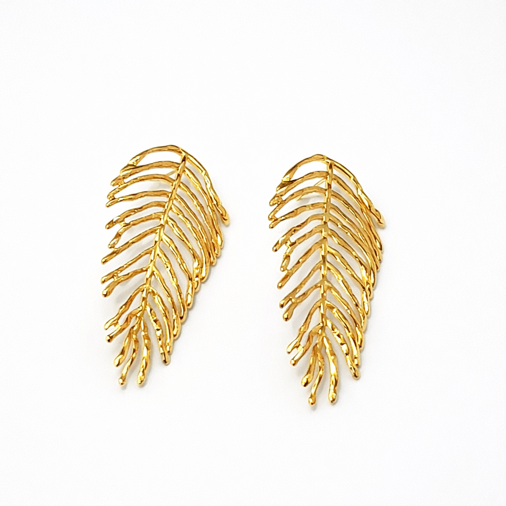 Aurea Leaf Earrings