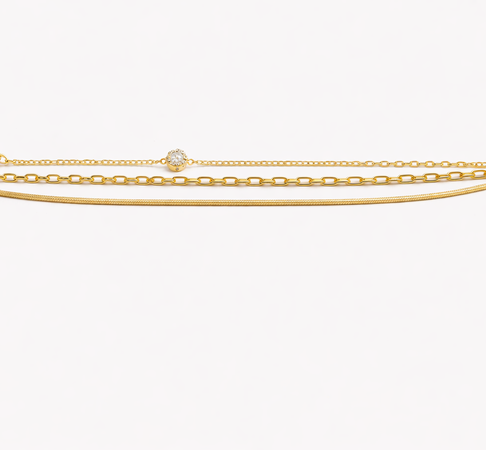 Celestine Layer Bracelet