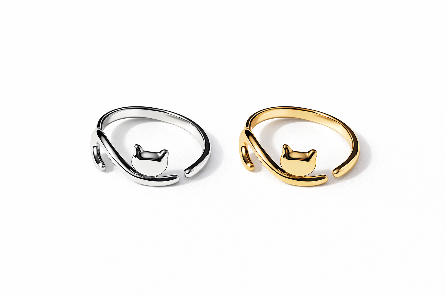 Feline Curve Ring