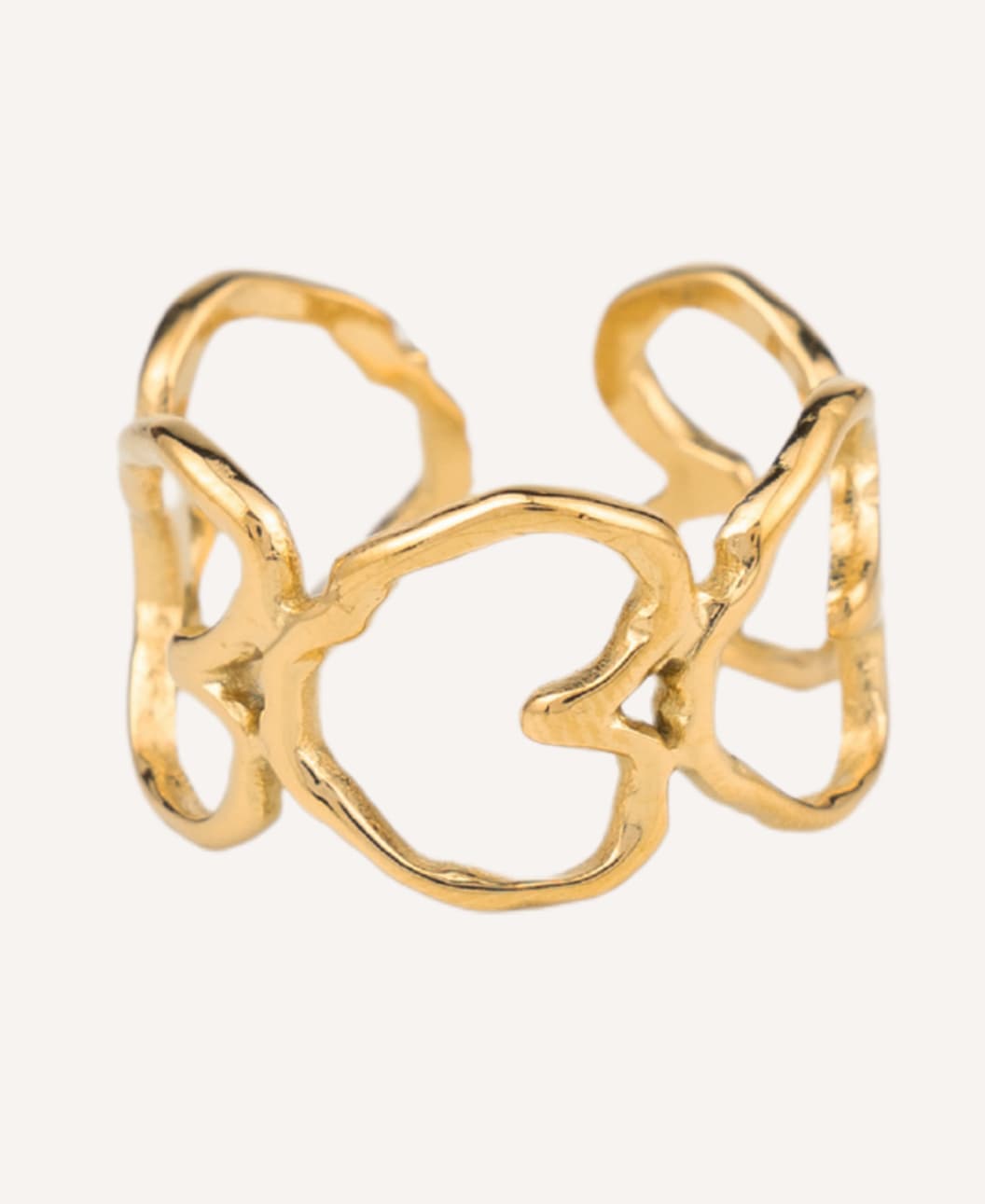 Organic Art Statement Ring