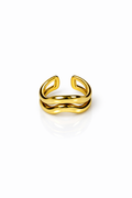 Aura Flow Ring — Gold