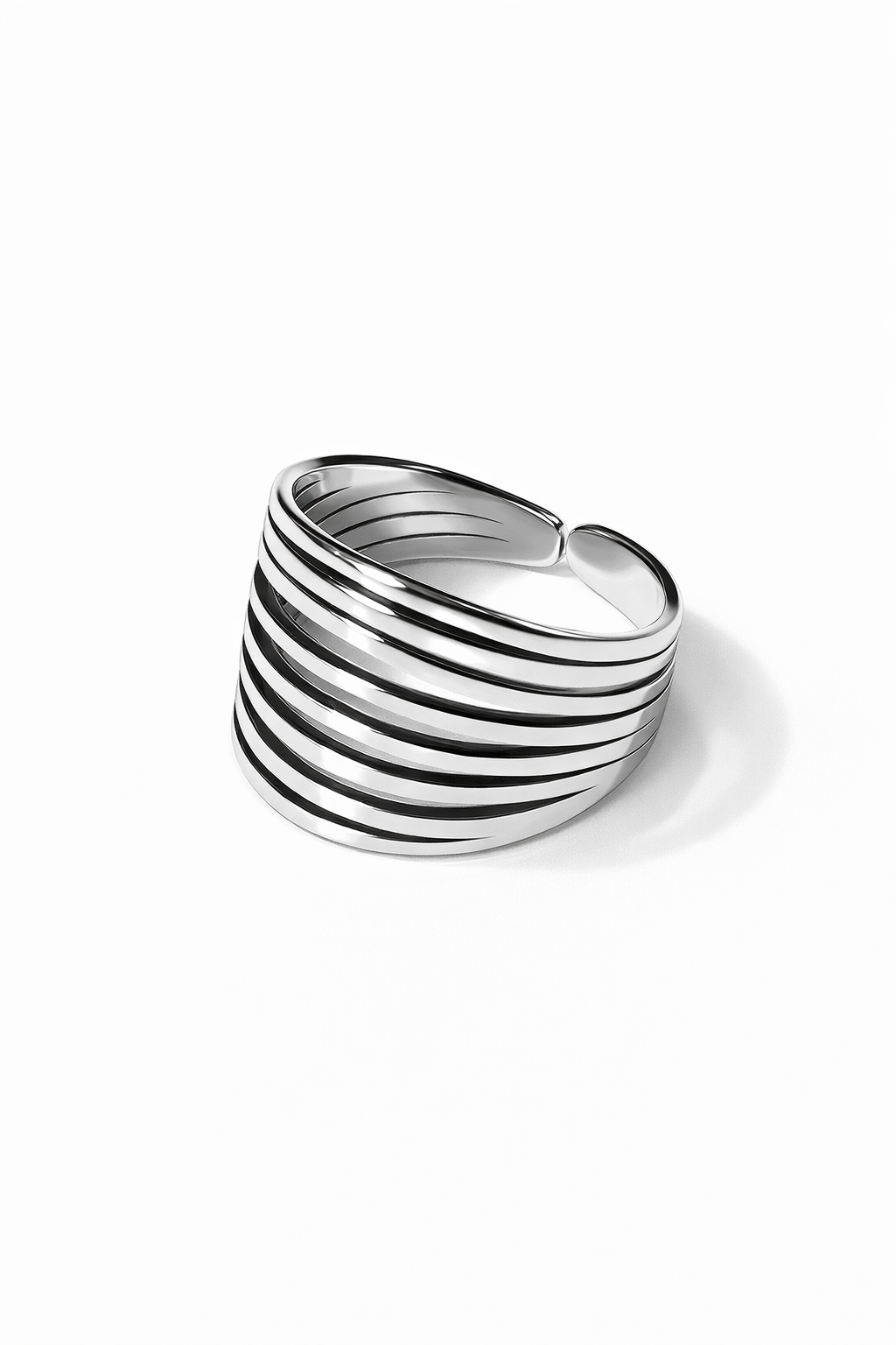 Strata Coil Ring