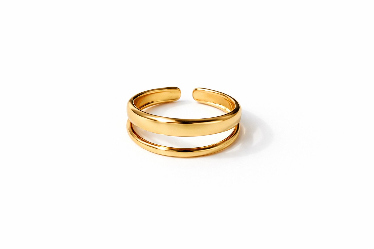 Noa Double Band Ring