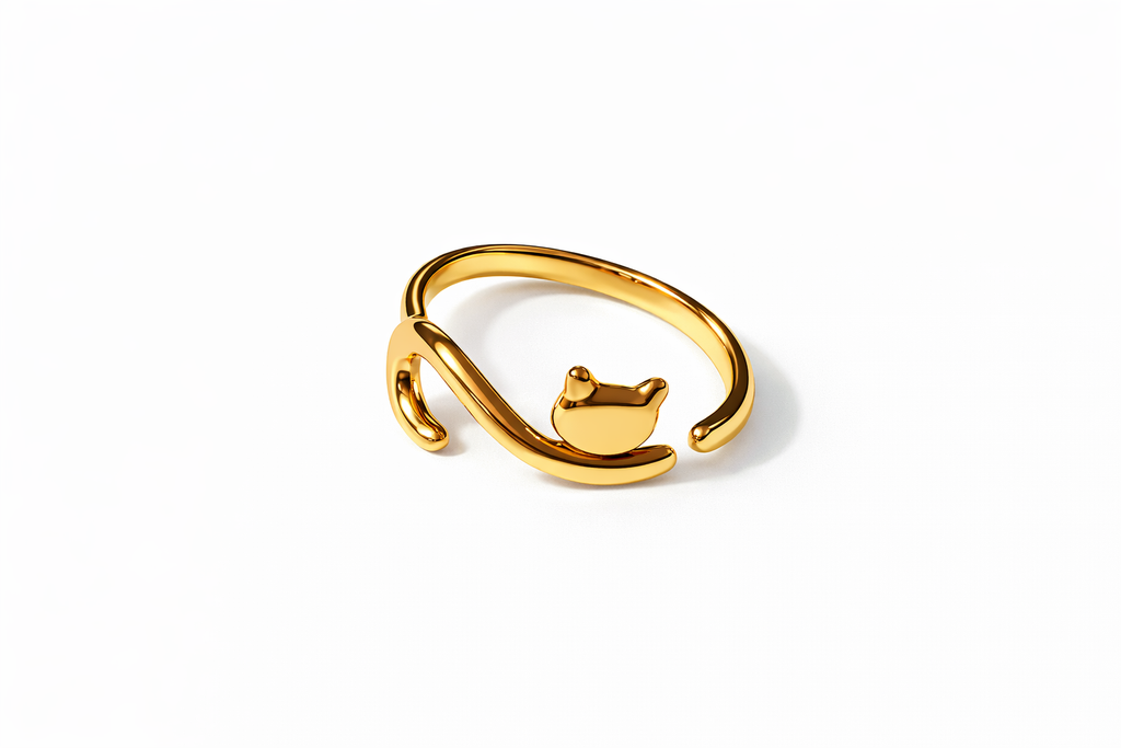 Feline Curve Ring