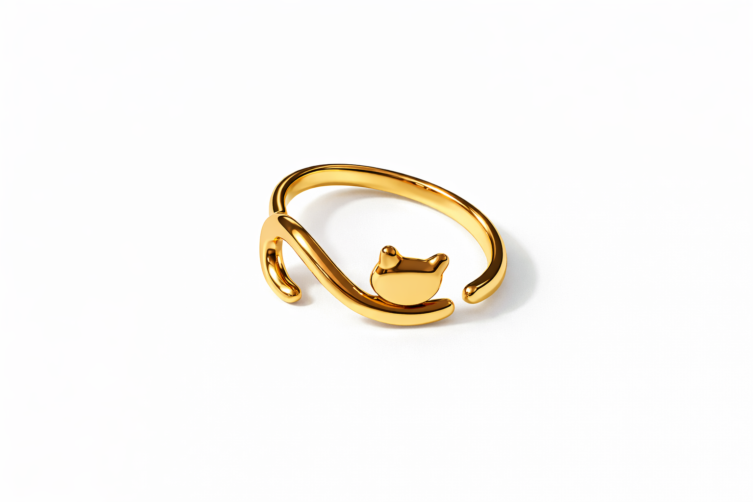 Feline Curve Ring