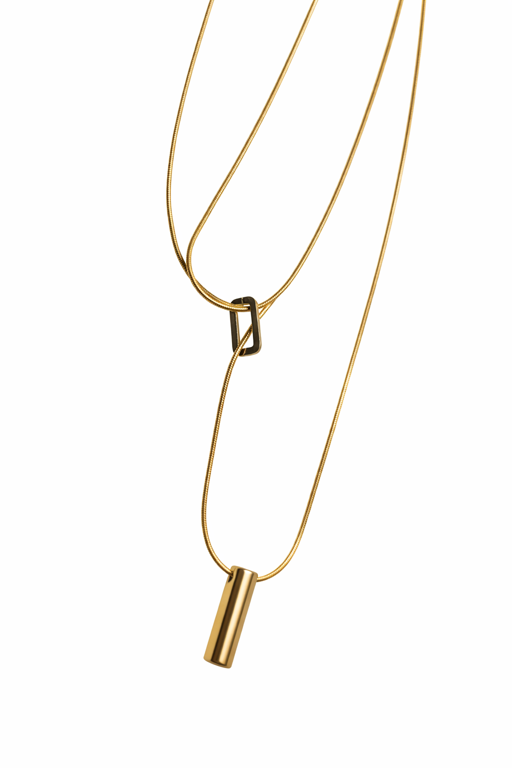 Axis Drop Necklace