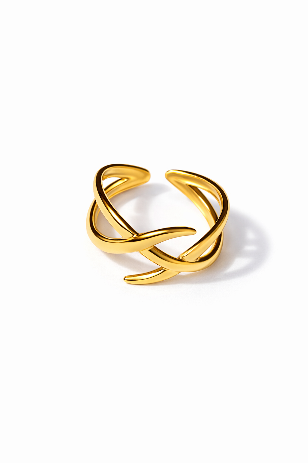 Interlace Flow Ring