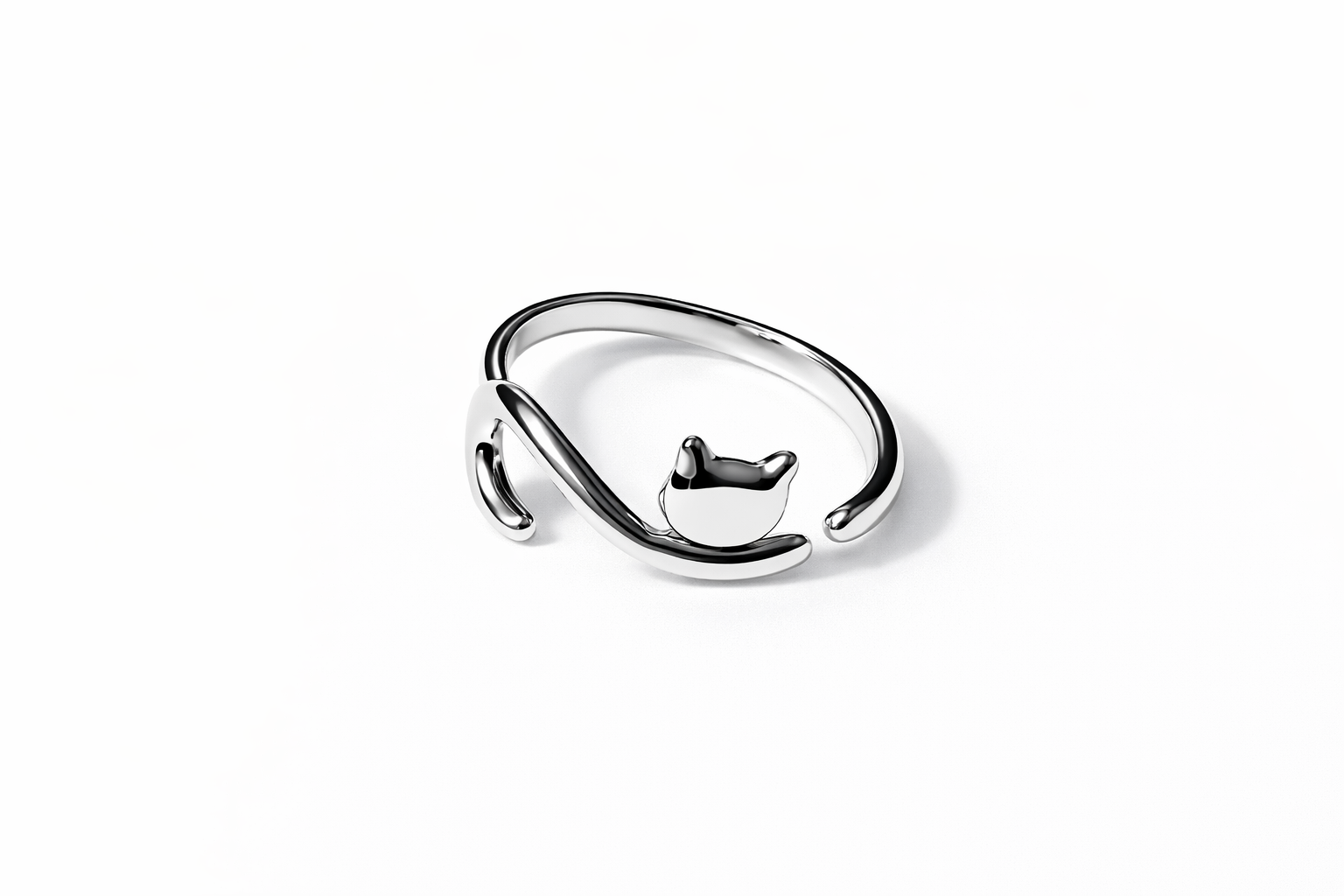 Feline Curve Ring