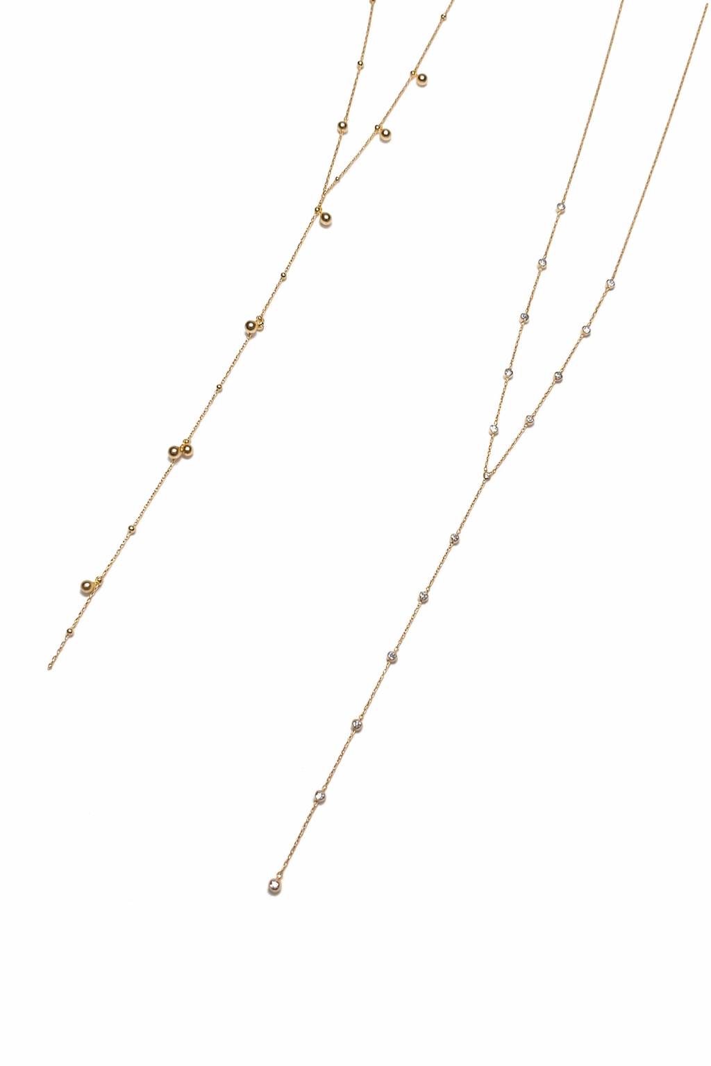 Halo Drop Necklace